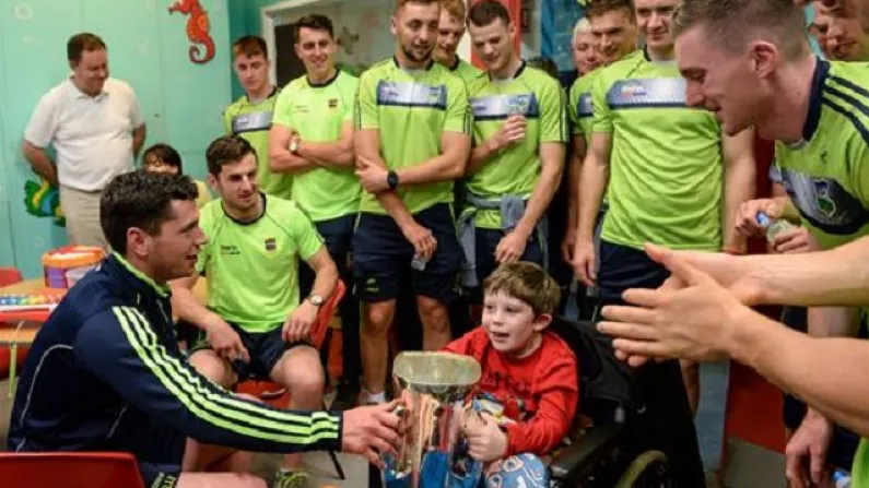 All The Wonderful Images From The Tipp Hurlers' Visit To Crumlin Children's Hospital