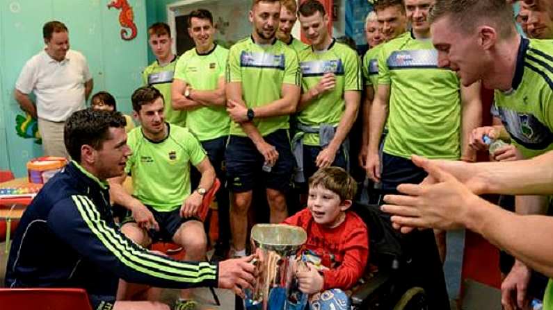 All The Wonderful Images From The Tipp Hurlers' Visit To Crumlin Children's Hospital