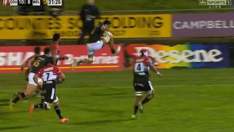 Watch: Tongan Back Row Produces Mental Moment Of Athleticism
