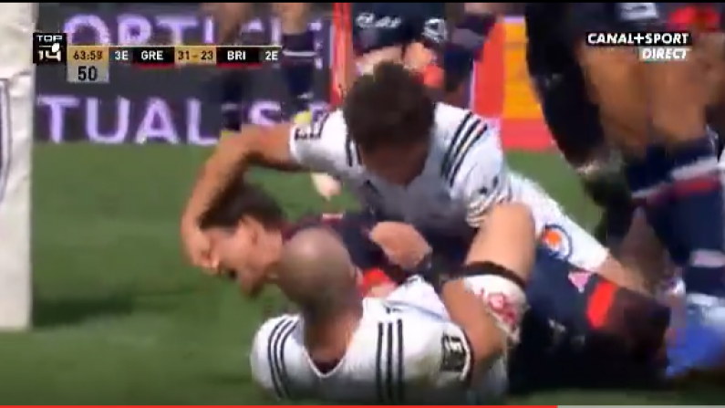 The French Rugby Weekend Was Blighted By A Hideous Eye-Gouge During Brive/Grenoble