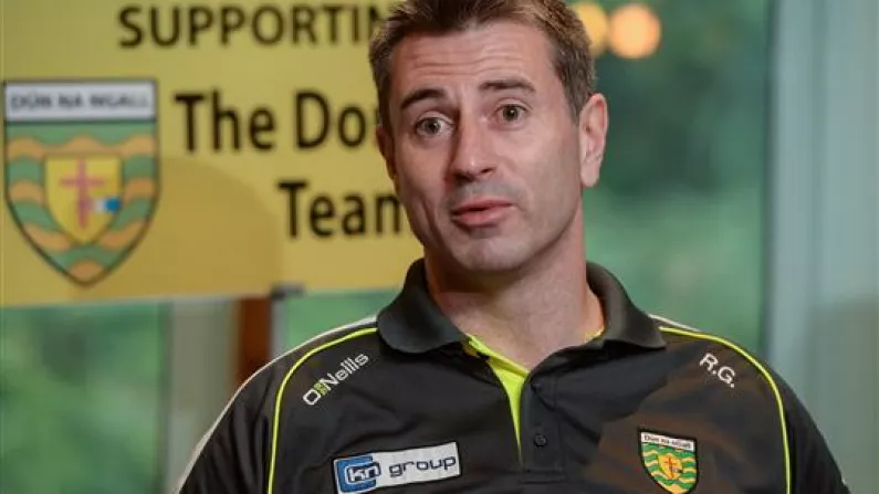 Donegal Manager Rory Gallagher Reportedly Issues County Board Ultimatum