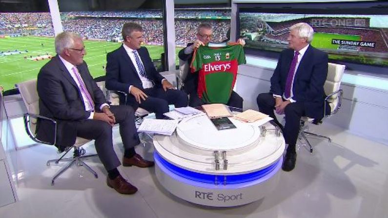 Joe Brolly Vows To Wear Mayo Jersey In RTÉ Studio As Promise To Deceased Girl