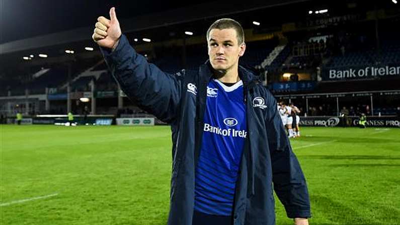 Johnny Sexton Returned For Leinster Last Night, And All Was Right With The World