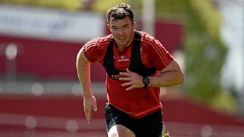 Leinster Beware: Peter O'Mahony Starts For Munster At The Aviva Tomorrow