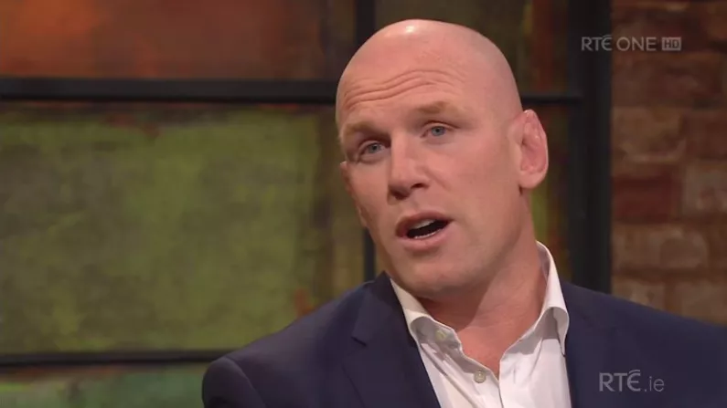 'No One Called Me Psycho' - Paul O'Connell Was On The Late Late Show Last Night