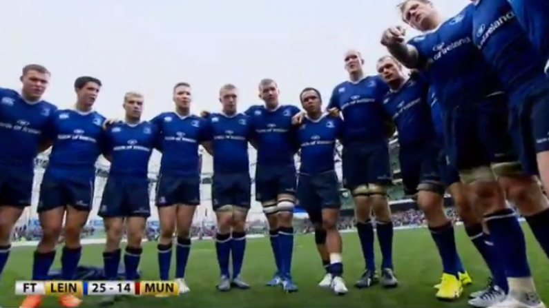 Watch: Sky Sports Cameraman Tries To Invade Leinster Huddle, Gets Booted Out Of The Way