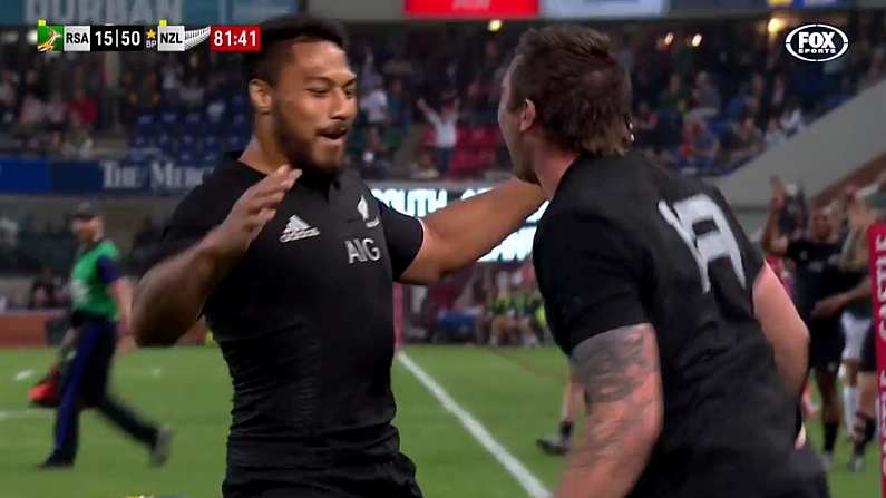 Watch: New Zealand Smash 'Boks By 42 Points, Are Pretty Much Just Ripping The Piss