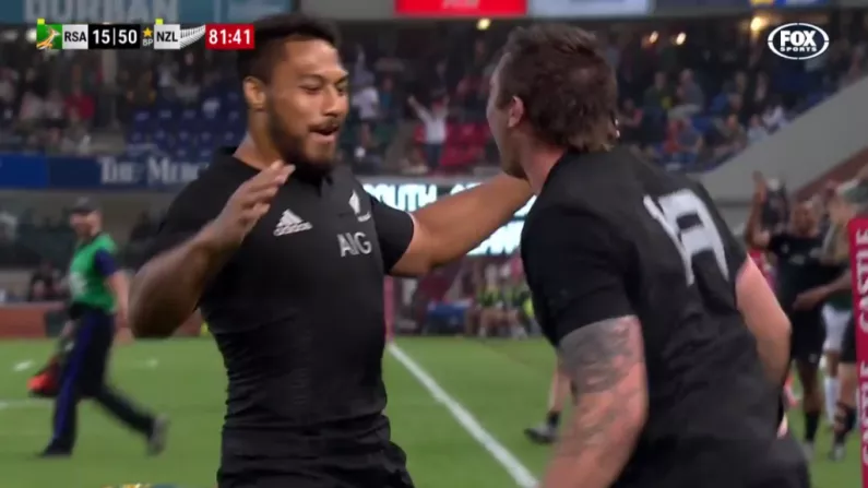 Watch: New Zealand Smash 'Boks By 42 Points, Are Pretty Much Just Ripping The Piss