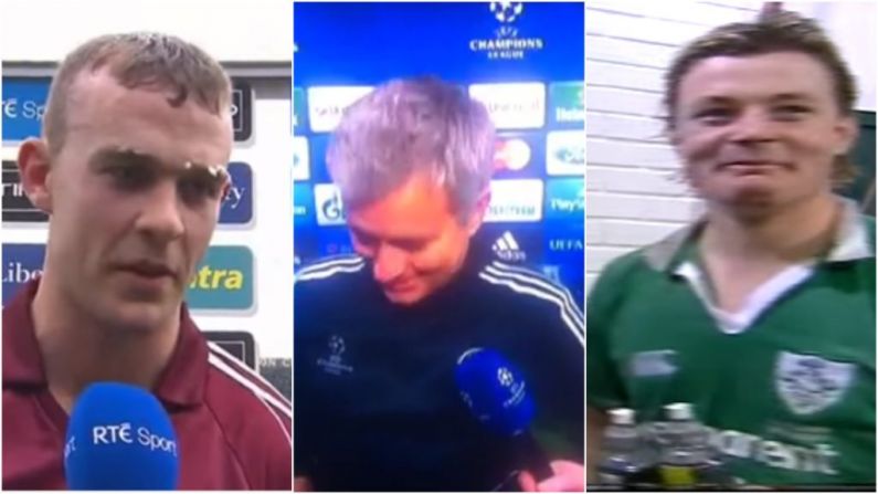 12 Of The Most Memorable Post-Game Interviews In Irish Sport