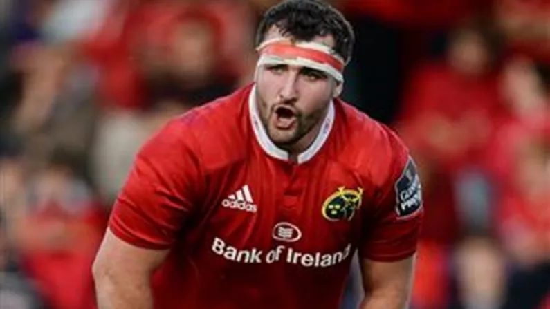 WATCH: James Cronin Cited Following Dangerous Stamp In Leinster-Munster Match