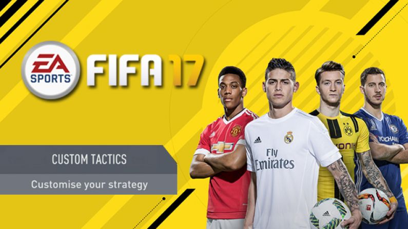 The Best FIFA 17 Custom Tactics To Dominate Your Opponent