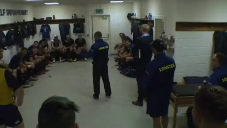 BT Sport's Locker Room Camera Reveals Who Is Really In Charge Of Leinster