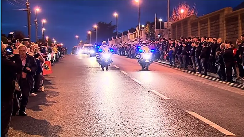 Hundreds Line The Streets In Respect As Anthony Foley's Remains Return Home