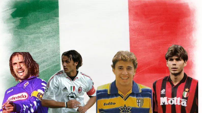 Rank Your Favourite 90s Football Italia Heroes