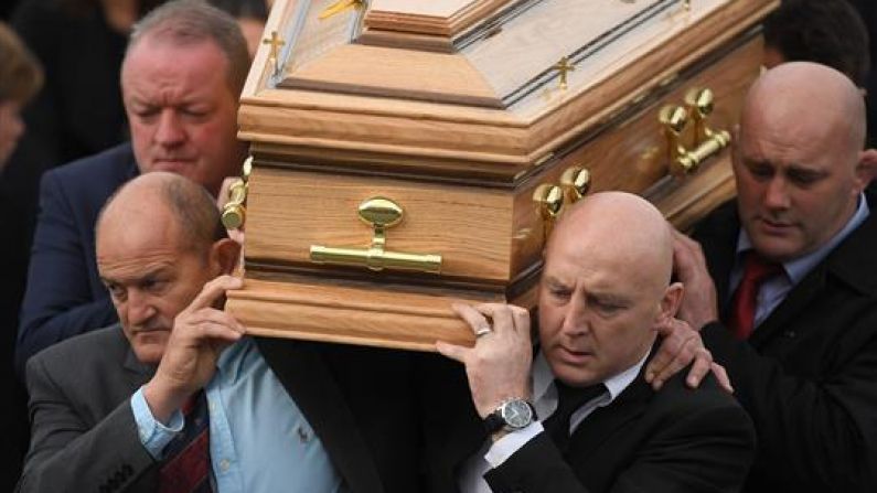 Listen: Olive Foley Delivers Brave And Moving Eulogy To Her Late Husband