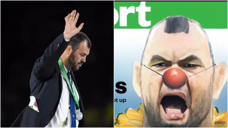 Michael Cheika Went Off On One After Being Depicted As A Clown In New Zealand Media