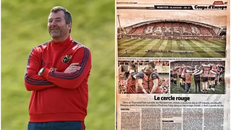 L'Equipe Pay Lovely Tribute To Anthony Foley