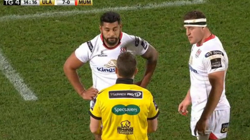 Watch: "That's A First"- Great Moment Between Nigel Owens And Peter O'Mahony