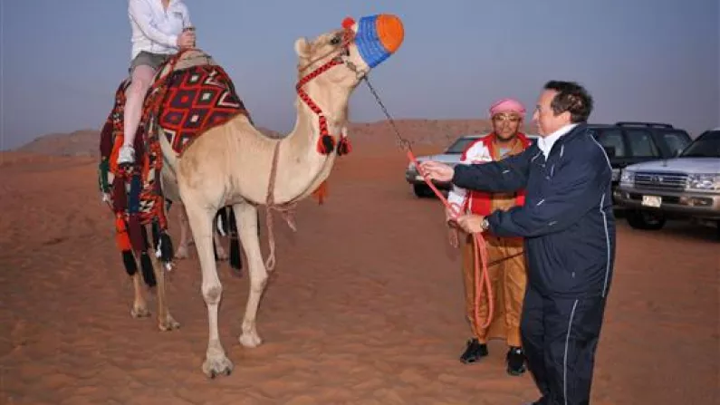 From Camels To Croke Park: Marty Morrissey In Pictures