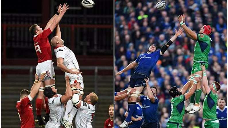 Watch: Highlights From Both Pro12 Irish Provincial Derbies