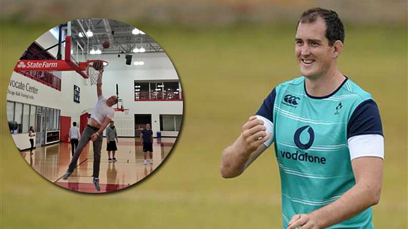 Devin Toner Posts Hilarious Photo After Living Out "Childhood Dream" In Chicago