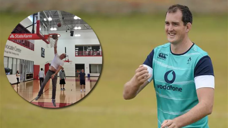 Devin Toner Posts Hilarious Photo After Living Out "Childhood Dream" In Chicago