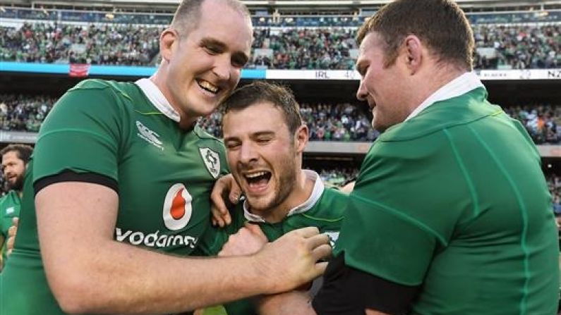 Pictures: Ireland Celebrate Monumental Victory Against The All Blacks