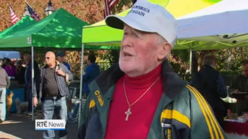 Watch: GAA Loving US Citizen Explains Why He's Voting For Trump On RTÉ News