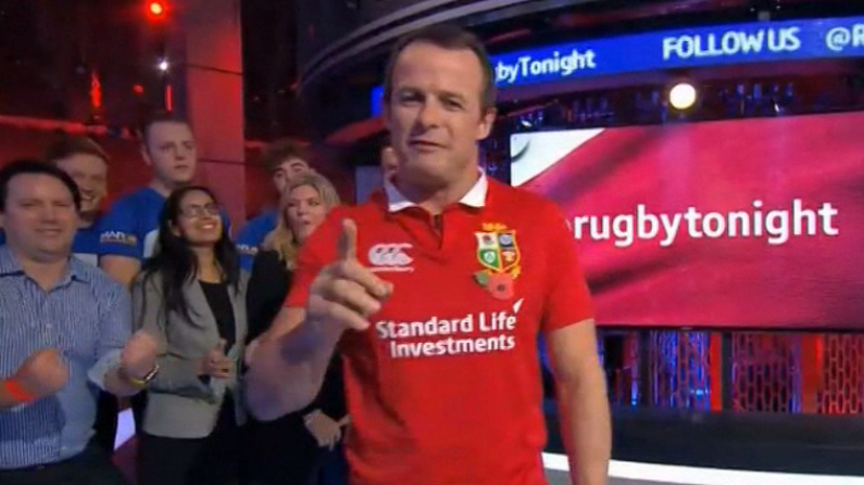 Watch: Austin Healey's "Congratulations" To Ireland Was Typically Grating