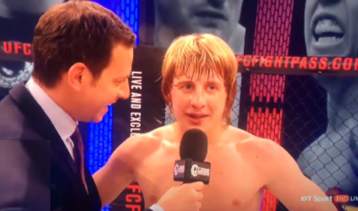 Paddy Pimblett Denies Puking Blood During Interview With A Bizarre Explanation Balls Ie