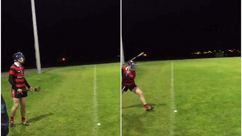 Watch: Trinity Fresher Nails Ridiculous Sideline Cut