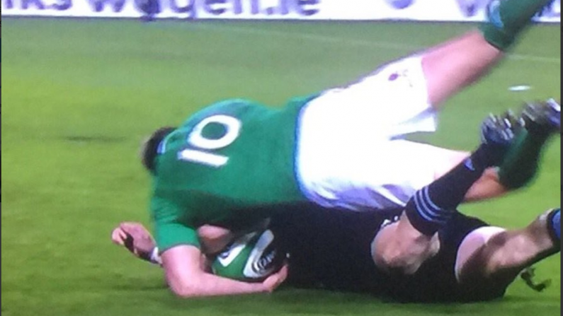 Watch: Ireland Undone By Incredibly Harsh TMO Decision On Second NZ Try