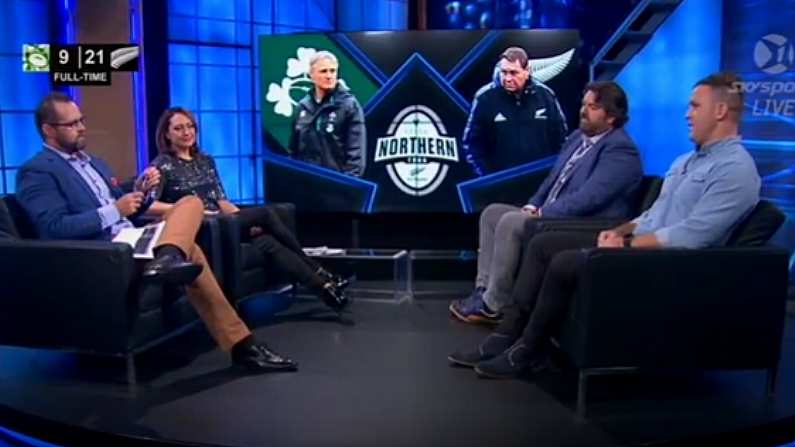 Sky Sport New Zealand Panel Hammer Ireland For Referee 'Whinging'