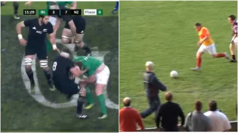 Footage Emerges Of A Rampant Tadhg Furlong Playing Underage Gaelic Football At Full-Back