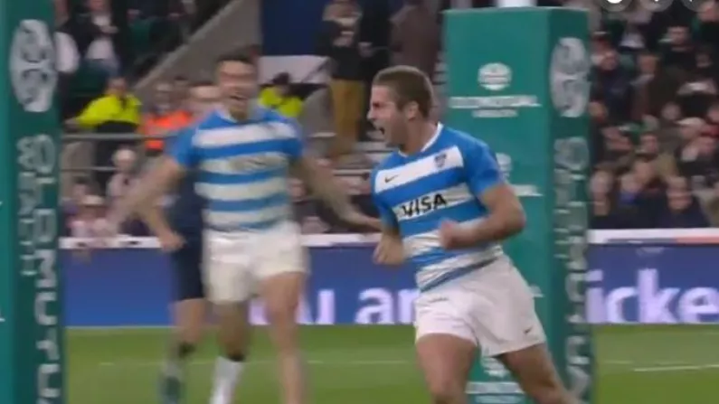 Watch: Argentina Rip England Apart With Glorious Team Try From Inside Own 22