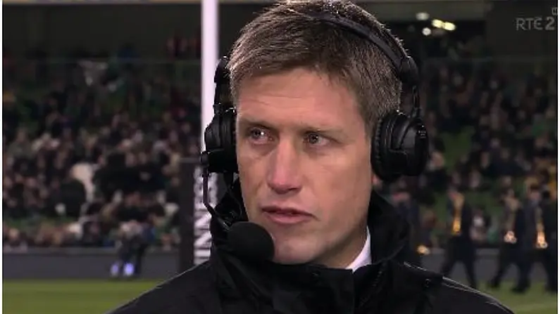 Watch: Ronan O'Gara Pays Bizarrely Touching Tribute To The Inspirational Rory Best