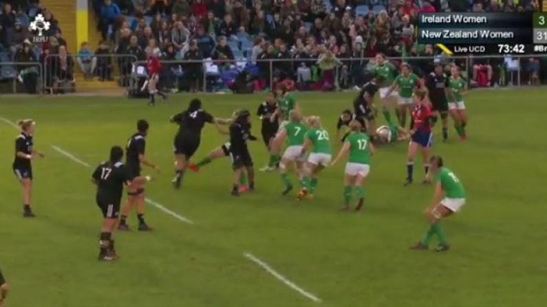 Watch: 19-Year-Old Kiwi Bounces Half The Ireland Women's Team On Name-Taking Rampage