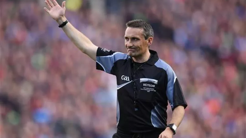 Maurice Deegan Admits He Made A Mistake In The All-Ireland Final Replay