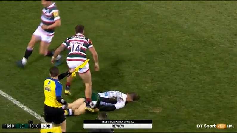 Watch: Controversy As George North Returns To Field Minutes After Being Out Cold