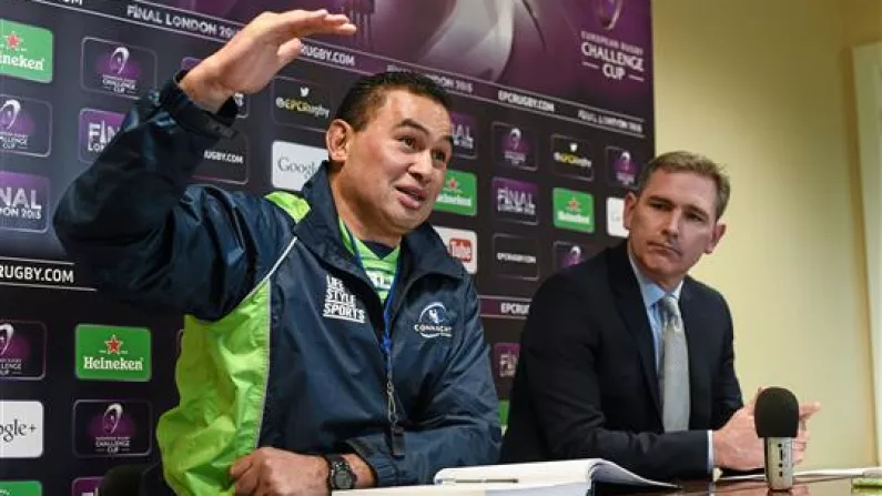 "They Were Shocked And That's The Truth" - Willie Ruane Describes Connacht Players Reaction To Pat Lam News