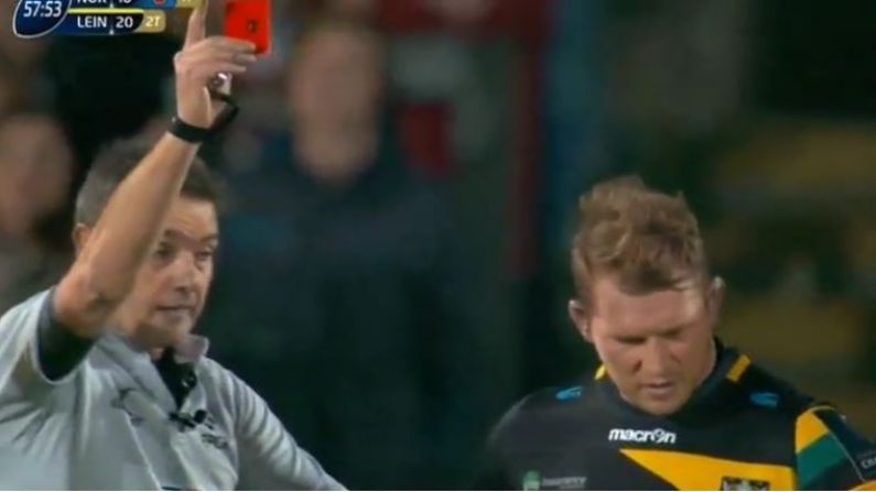 WATCH: Dylan Hartley Sent Off For Disgraceful 'Tackle' On Sean O'Brien