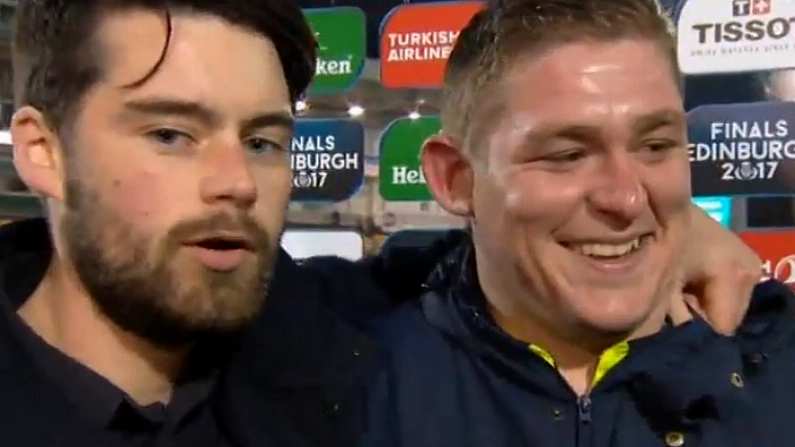 Watch: Surreal Moment As Randomer Interrupts Tadhg Furlong Interview