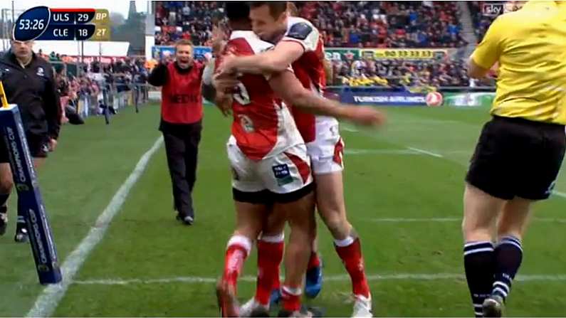 Watch: Ulster Rip The Piss Out Of Clermont With Outlandish Charles Piutau Try