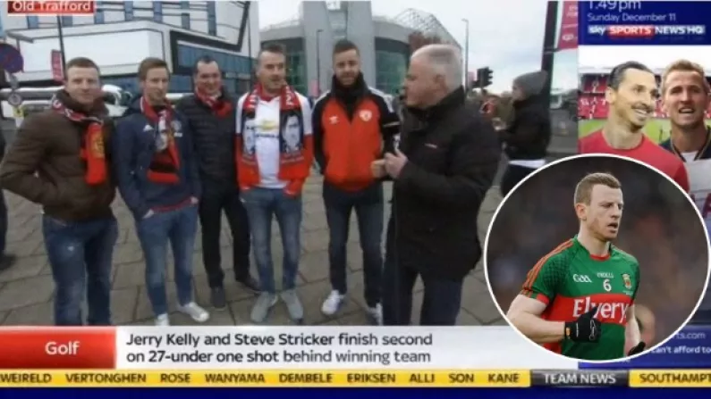 Mayo Footballer Colm Boyle Turned Up On Sky Sports Today