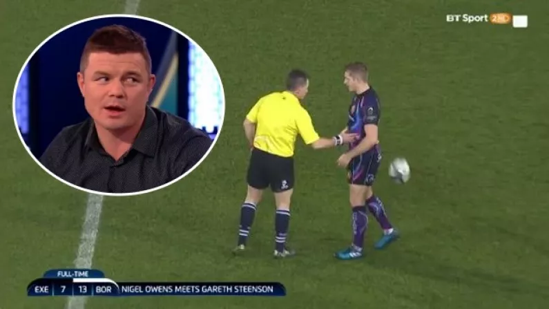 Brian O'Driscoll Critical Of Nigel Owens For 'Poor Form' During Champions Cup Game