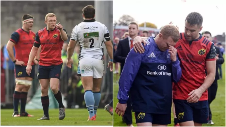 Keith Earls Issues Strong Statement Regarding Fraser Brown And Red Card Vs Glasgow