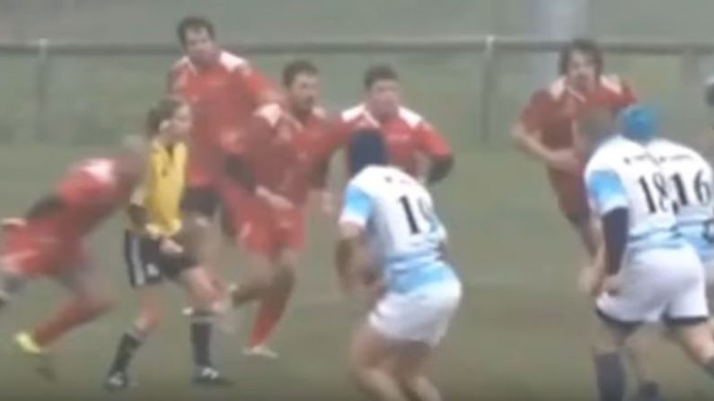 WATCH: Rugby Fans Demanding 'Life Ban' For Argentinian Player Shocking And Inexplicable Hit On Female Ref