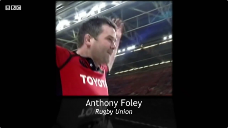 Watch: Anthony Foley And Mark Farren Among Those Remembered At BBC SPOTY