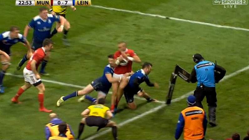 Simon Zebo's Sublime Finish Gets Munster Back In The Game Against Leinster