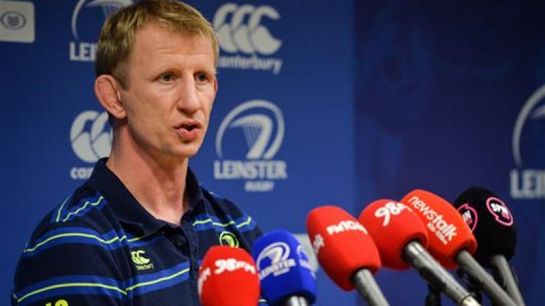 Leo Cullen Responds To Tony Ward's Claims That He 'Disrespected' The Munster-Leinster Fixture